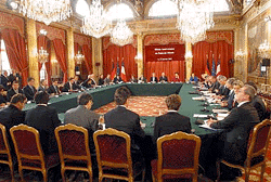 Conseil des ministres franco-allemand, Paris le 22.01.2003